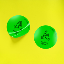 Karma-Punkt Neon-Set: 1 groß + 3 klein