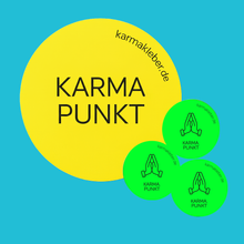 Karma-Punkt Neon-Set: 1 groß + 3 klein